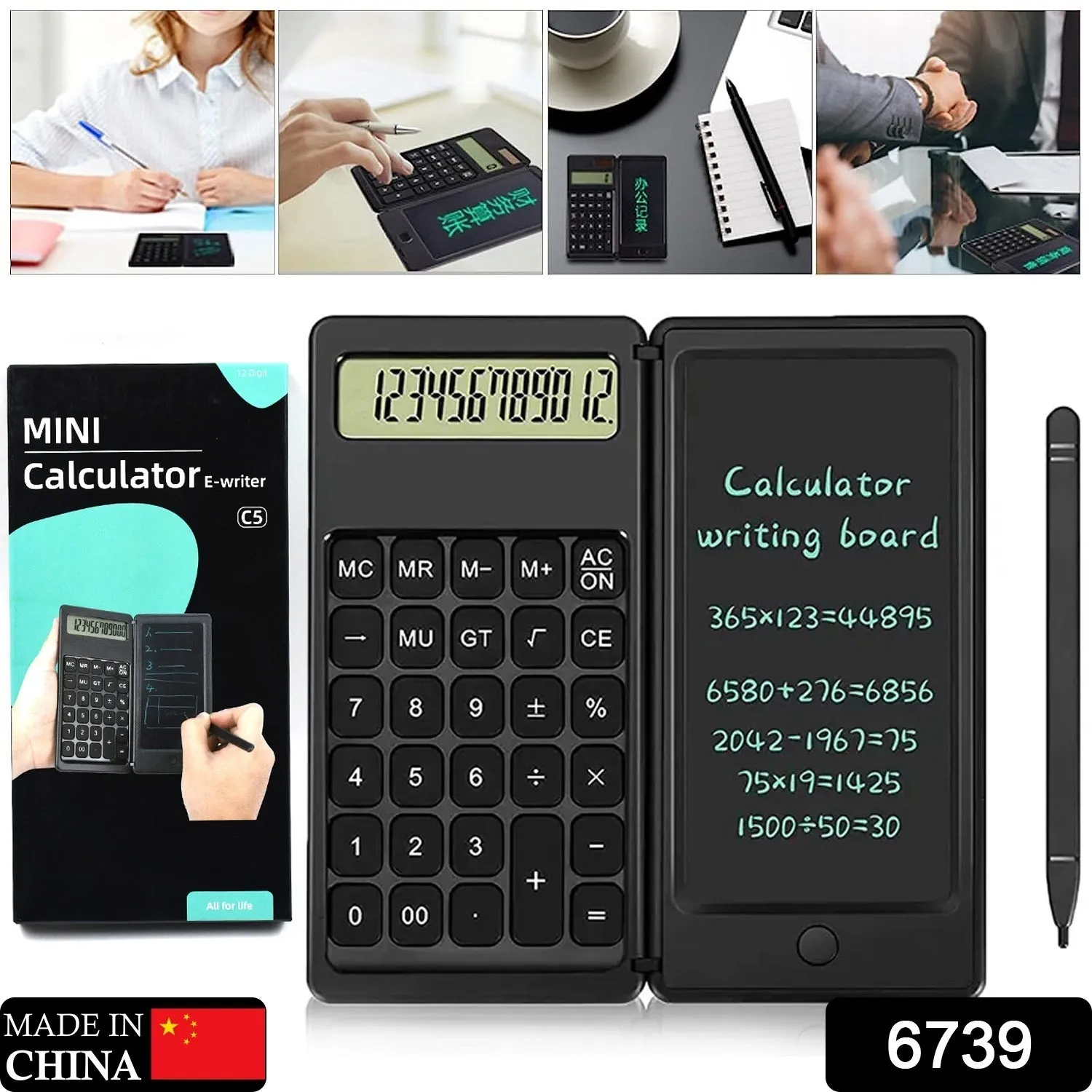 -01 Function Pen LCD Stylus Foldable Lock Calculator Digital Calculator Pad Erase Price-slash deal Inch Drawing With   Smart 6 Rich variety Tablet Button