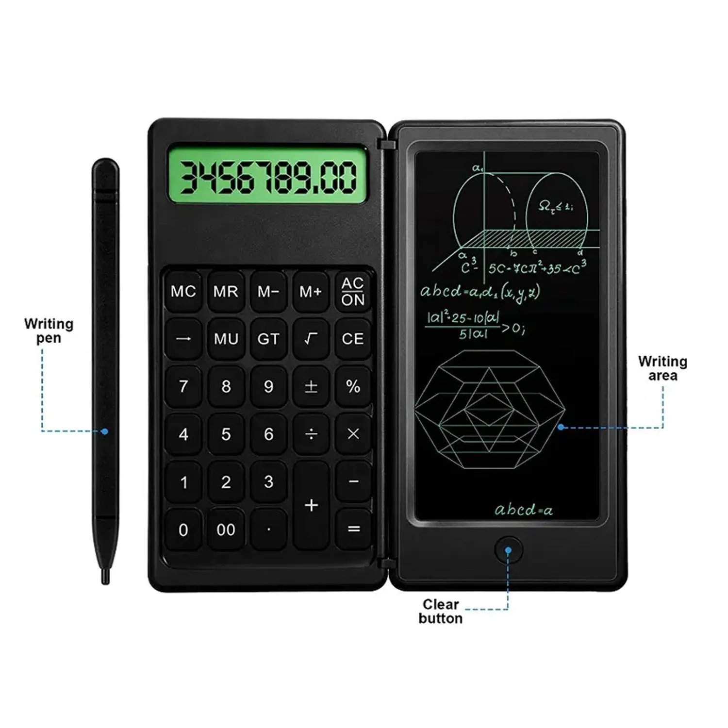 -01 Function Pen LCD Stylus Foldable Lock Calculator Digital Calculator Pad Erase Price-slash deal Inch Drawing With   Smart 6 Rich variety Tablet Button