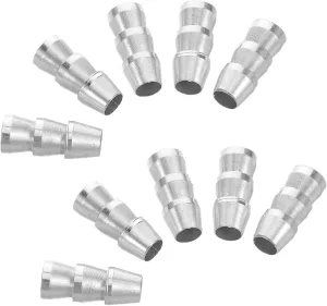 10pc Iron Wedge Set Round Hammer Wedge Kit for Axe Handles Reinforcing Fixing Tools