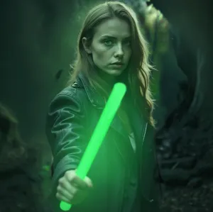 14 Inch Military Grade Glow Sticks 1PK/2PK 10 Inch Light Sticks and 7inch Glow Whistles Ultra Bright Emergency Light Sticks for Camping Party Survival Kits