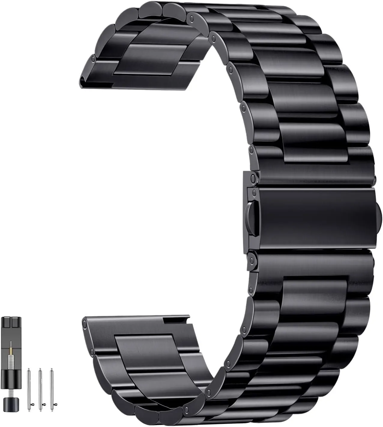 14/16/18/20/22mm Metal Watch Band, Stainless Steel Quick Release Strap for Men Women