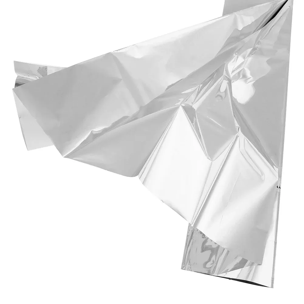 15–40 Pieces Silver Emergency Thermal Blankets for Camping and Survival