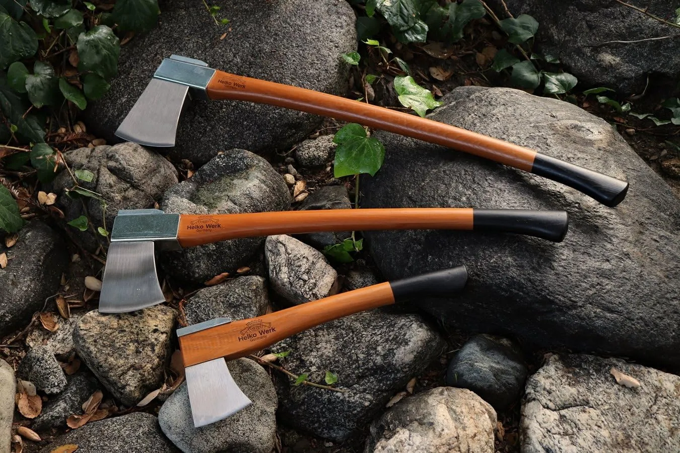 1844 Helko Werk Germany Vario Heavy Universal Axe - German Made Heavy Duty Large Felling Axe and Cutting Axe - Head 5.5 lbs, Handle 36 in. (Heavy Universal) #10055