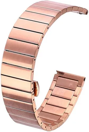 18mm 20mm 22mm Universal Stainless Steel Watch Band Watch 46mm Watch 3 Gear S3 Strap Replacement Bracelet (Color :, Size : 18mm Universal) (18mm Universal)