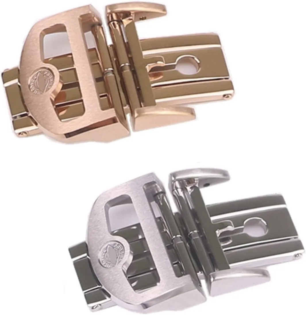18mm 316L Stainless Steel Folding Buckle For IWC Strap Watch Buckle