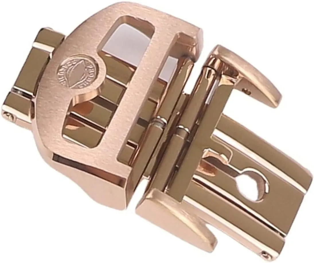 18mm 316L Stainless Steel Folding Buckle For IWC Strap Watch Buckle