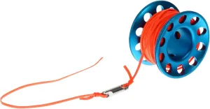 1Set Diving Finger Spool with Snap Clip Dive Reel for Underwater Safety and Signal Line Essential Scuba Gear for Mapping and Tasks