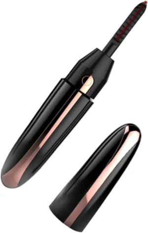 1set Portable USB Rechargeable Electric Eyelash Curler Mini Heated Makeup Tool for Professional Curling Compact and Safe Design for Gorgeous Lashes Anytime