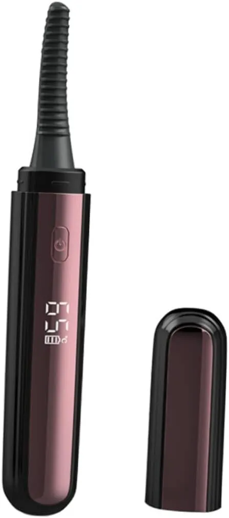 1set Rechargeable Heated Eyelash Curler Heating Tool for Effortless Curling Portable and Compact Design for for Beautiful Lashes All Day