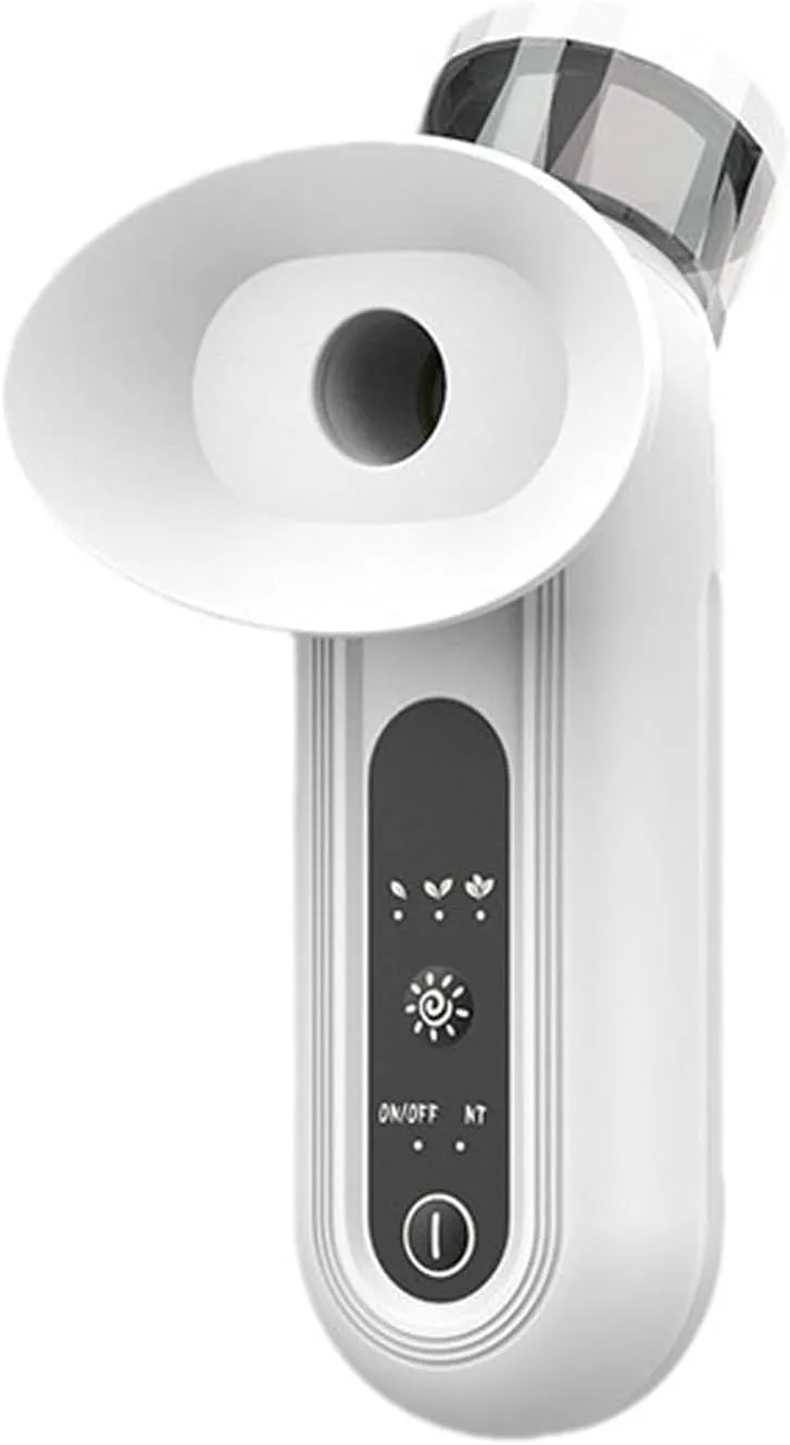 2025 New Heated Eye Steamer，Hand-Held Portable Electric Hot Compress Eye Moistening Instrument，Heated USB Eye Mist Sprayer，for Relief Relieve Dry Eye Eyes Moisturizing & Cleaning