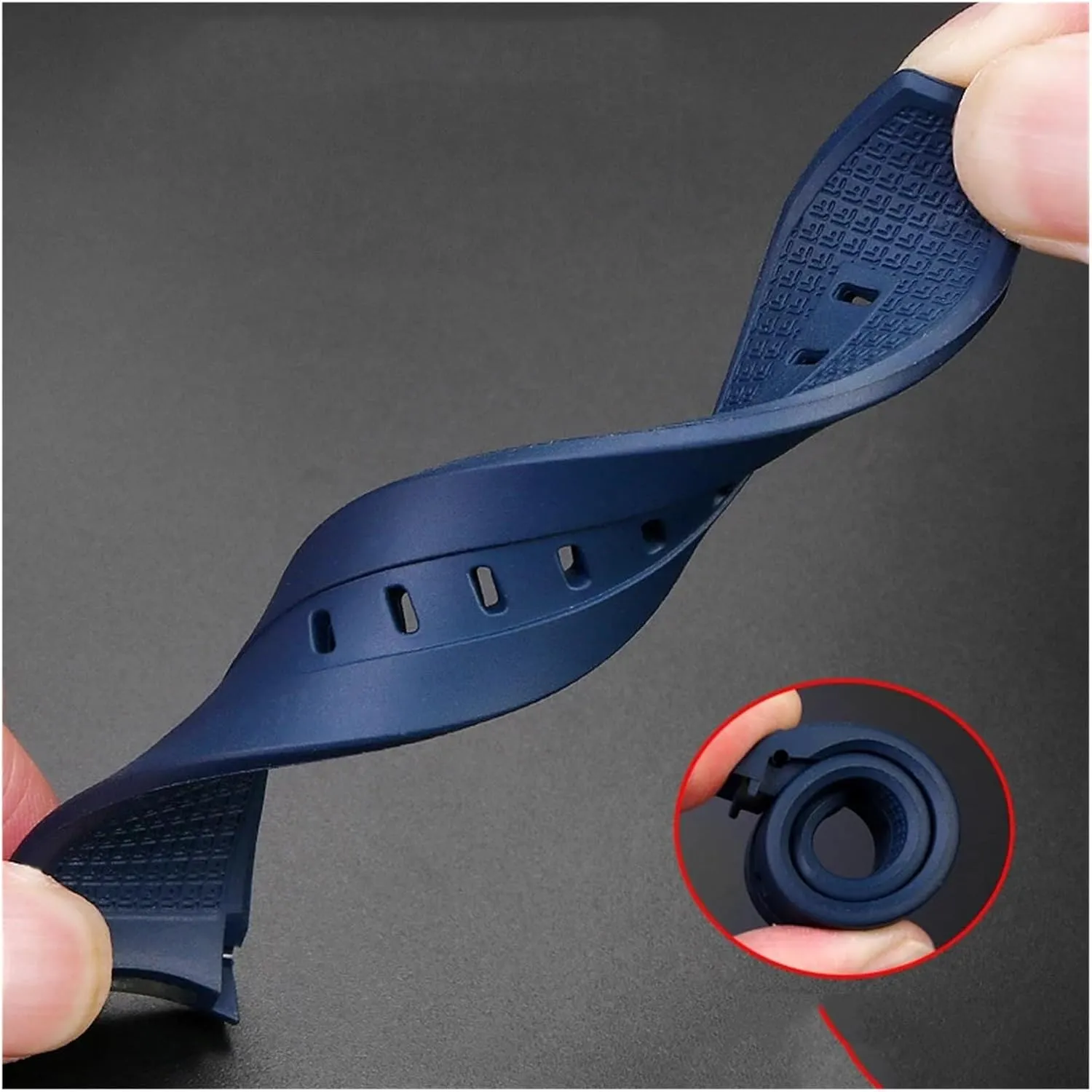 21mm 22mm Compatible with 1853 Starfish Diving Rubber Strap T120 Curved End Silicone Strap T120417A Series Bracelet for Men(Orange Silver,22mm)