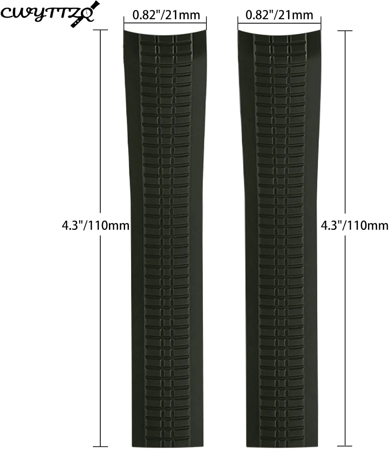 21mm FKM Rubber Strap for Patek Philippe Aquanaut 5164A 5167A PP Silicone Watch Band Replacement Accessories
