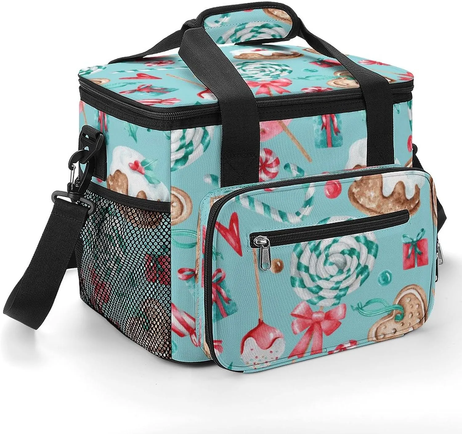 22.5L Waterproof Soft Cooler BagInsulated Lunch Box for Camping Fishing Beach Road Trips