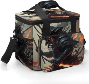 22.5L Waterproof Soft Cooler BagInsulated Lunch Box for Camping Fishing Beach Road Trips
