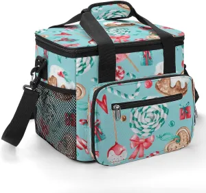 22.5L Waterproof Soft Cooler BagInsulated Lunch Box for Camping Fishing Beach Road Trips
