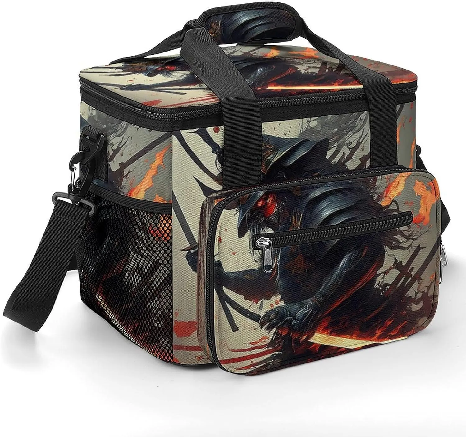 22.5L Waterproof Soft Cooler BagInsulated Lunch Box for Camping Fishing Beach Road Trips
