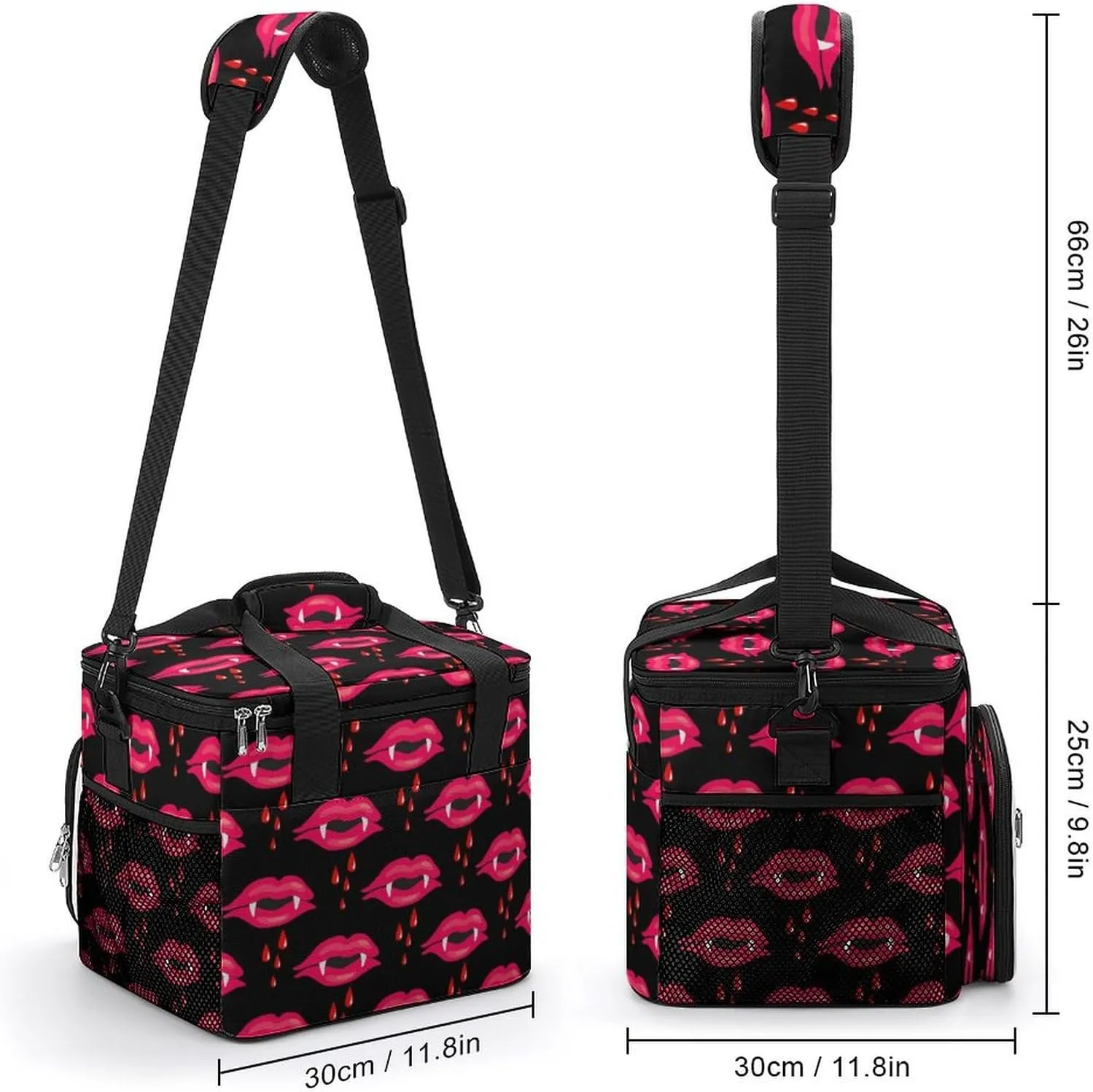 22.5L Waterproof Soft Cooler BagInsulated Lunch Box for Camping Fishing Beach Road Trips