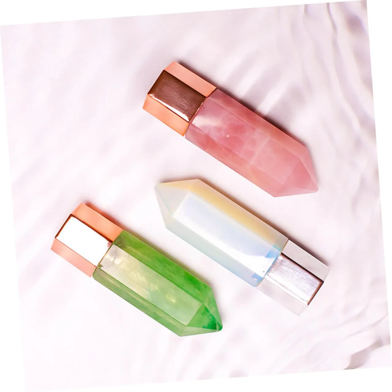 2pcs Face Beauty Column Oil Roller Bottle Skin Care Tool Massager for Facial Treatment Smooth Surface for Gentle Rolling Compact Design for and Use
