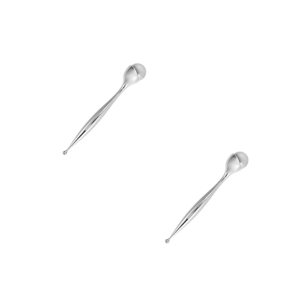 2pcs Household Eye Cream Applicator Professional Eye Roller for Puffiness Relief Portable Design for Travel Massage Tool for Dark Circles and Fatigue