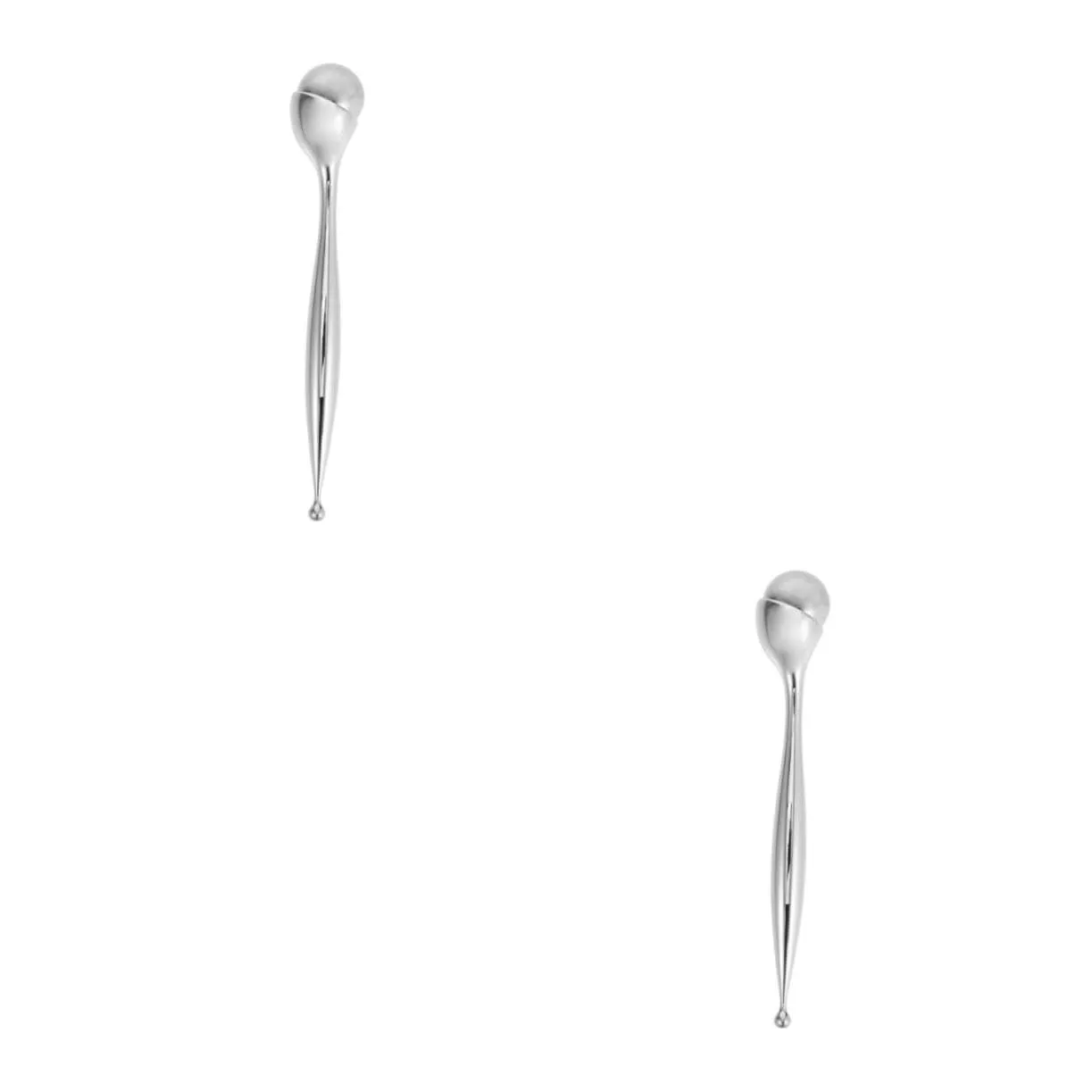 2pcs Household Eye Cream Applicator Professional Eye Roller for Puffiness Relief Portable Design for Travel Massage Tool for Dark Circles and Fatigue