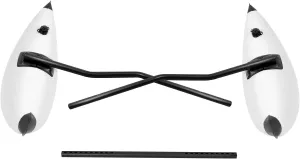 2Pcs Kayak Stabilization System, Kayak PVC Inflatable Outrigger, Kayak Stabilizer, Kayak Float/Rods Kit, for Kayaks Canoes Fishing Boats