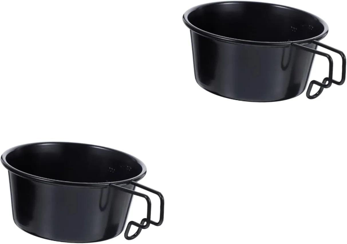 2pcs Outdoor Stainless Steel Soup Bowls Collapsible Camping Cooking Bowls Measuring Storage Easy to Clean and Carry