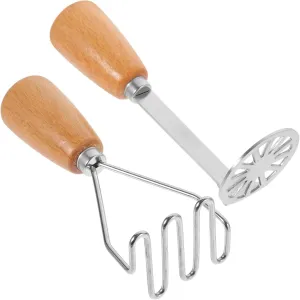 2pcs Potato Masher Potatoes Masher for Home Potato Tools Potato Pressing Tool For Kitchen Accessories Manual Potato Presser Potato Manual Masher Vegetable Masher Kitchen Masher