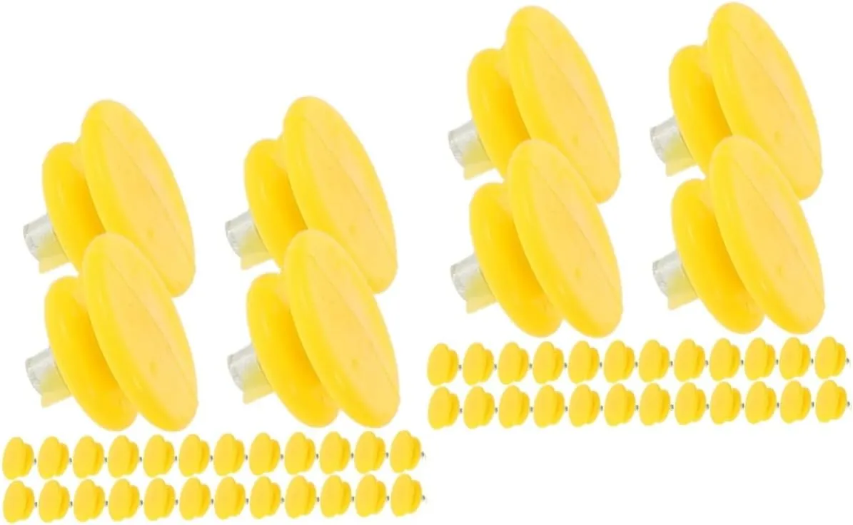 2sets Climbing Crampon Spikes Shoes Grippers Ice Gripper Shoes for Men Women Boys and Girls Snowfield Nails Non-Slip 100pcs*2