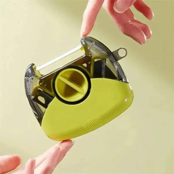 3-in-1 Peeler Multi-Functional Kitchen Tool with Stainless Steel Cutter