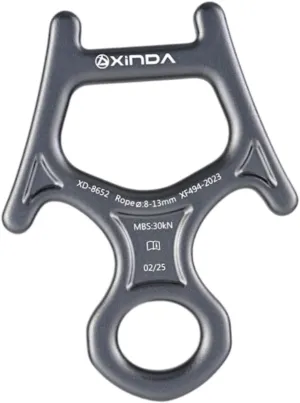 30kN 8 Figure Descender for Downhill and Climbing Use with Aluminum