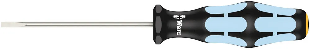3335 Screwdriver for slotted screws, stainless, 0.5 x 3 x 80 mm