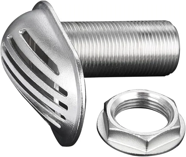 3/4inch 1inch Marine Water Filter Filtering Tool Boat Accessories Stainless Steel Intake Strainer Marine Hardware
