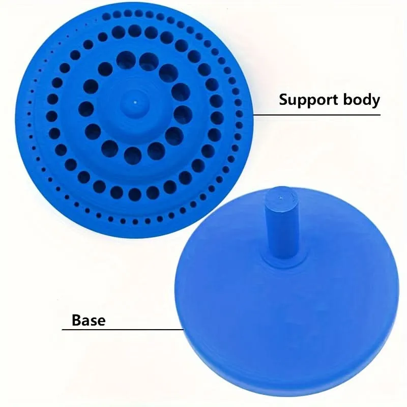 360° Rotating Multi-Hole Tool Organizer