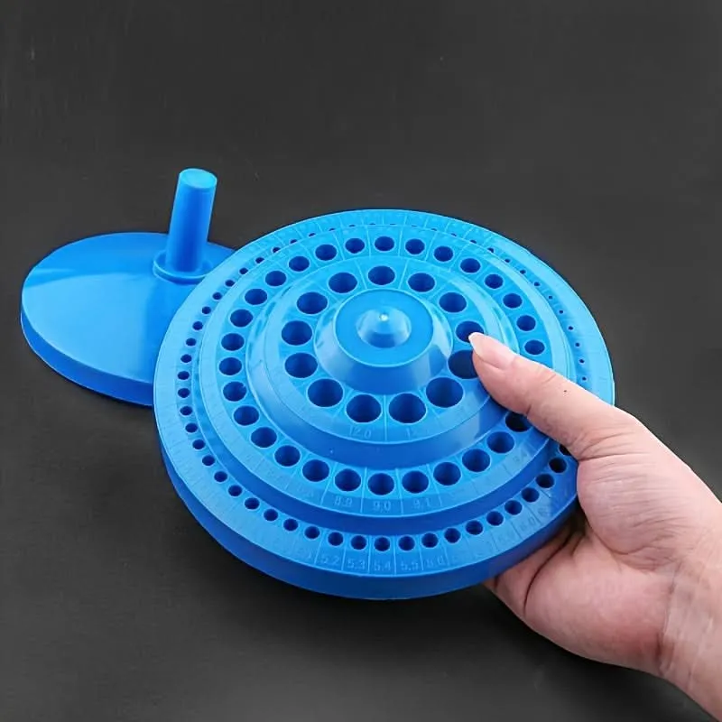 360° Rotating Multi-Hole Tool Organizer