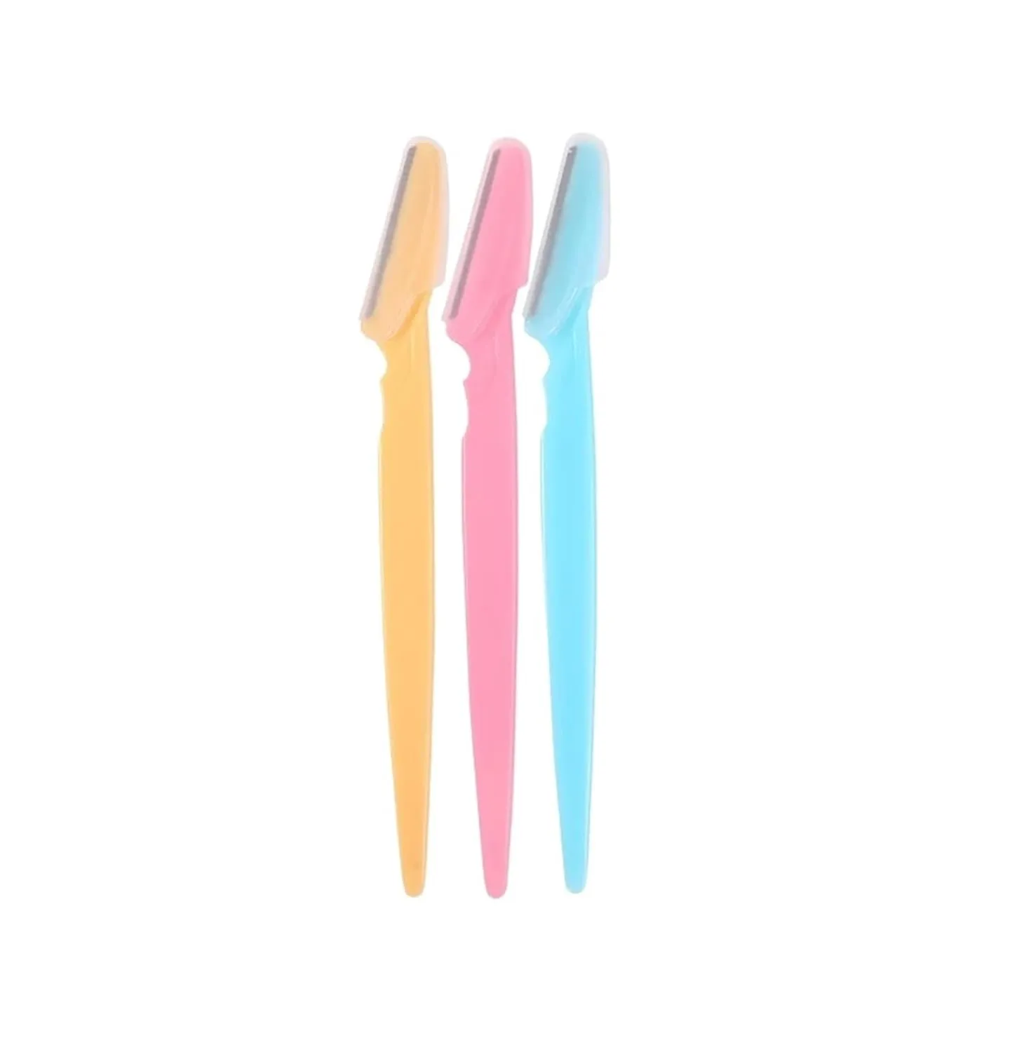 3pcs Eyebrow Trimmer Blade Shaver Portable Face Eye Brow Epilation Hair Removal Cutters Safety Woman Makeup