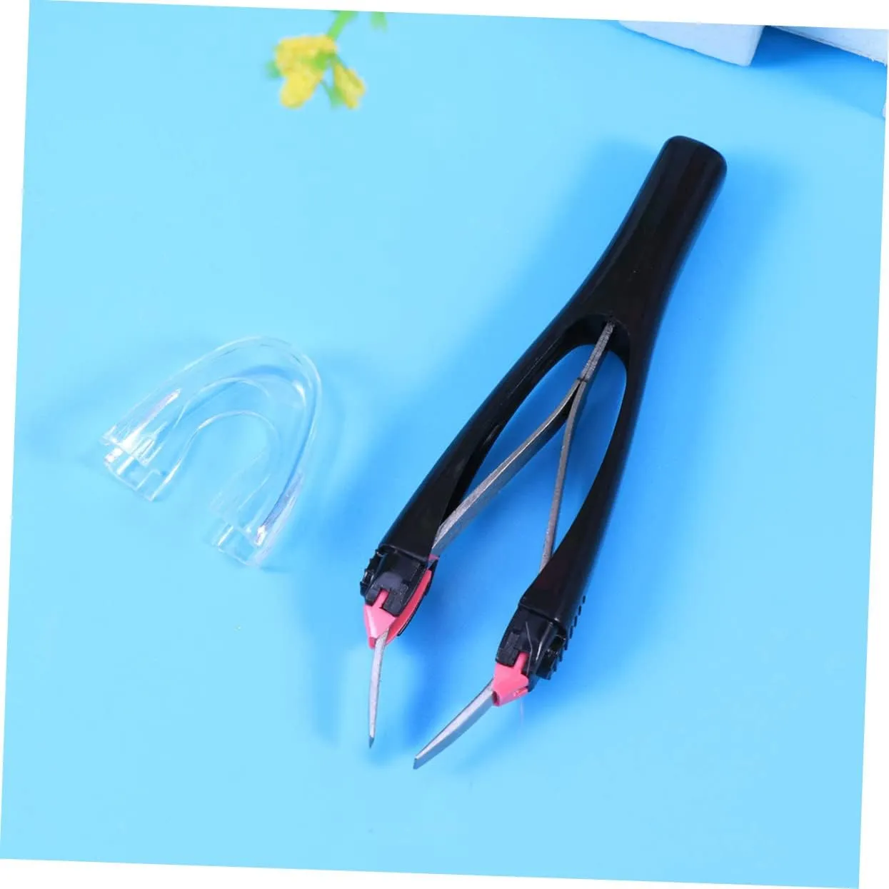 3pcs Stainless Steel Eyebrow Tweezers Professional Tweezers Set Eyebrow Removal Precision Plucker Modern Portable Random Color
