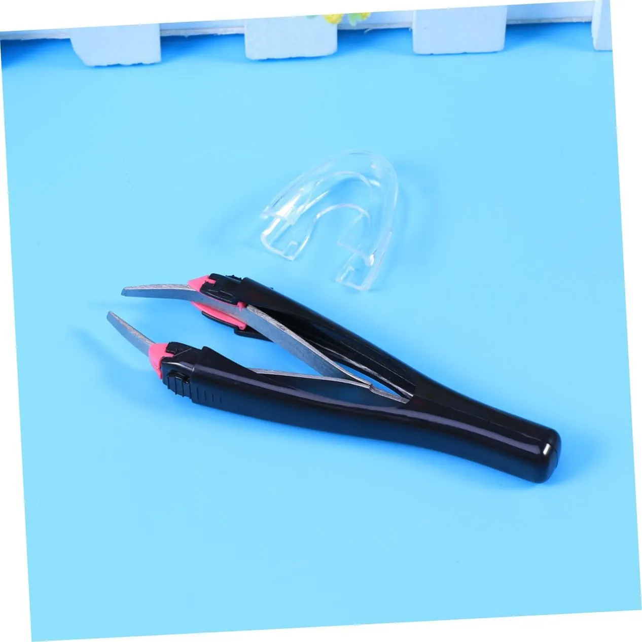 3pcs Stainless Steel Eyebrow Tweezers Professional Tweezers Set Eyebrow Removal Precision Plucker Modern Portable Random Color