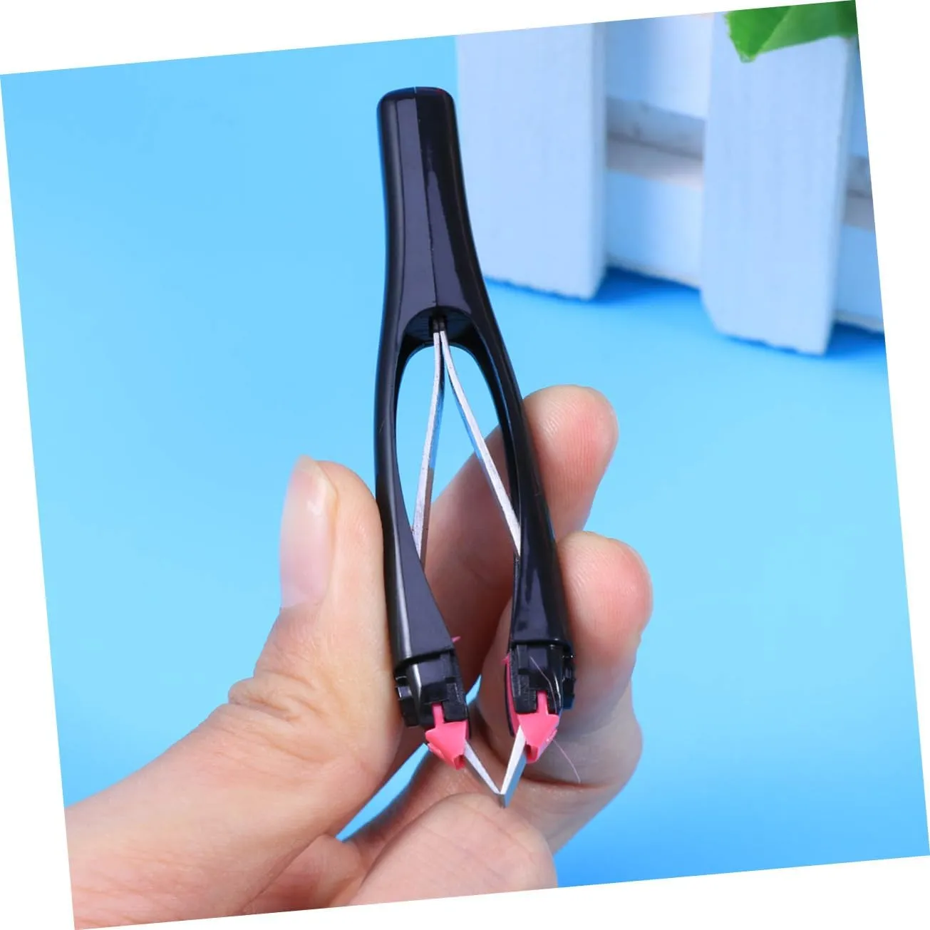 3pcs Stainless Steel Eyebrow Tweezers Professional Tweezers Set Eyebrow Removal Precision Plucker Modern Portable Random Color
