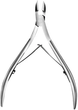 3pcs/Set Stainless Steel Nail Art Cutter Scissor 2 Ways Cuticle Clipper Pusher Remover Kit Manicure Pedicure Tools,C503,1pcs