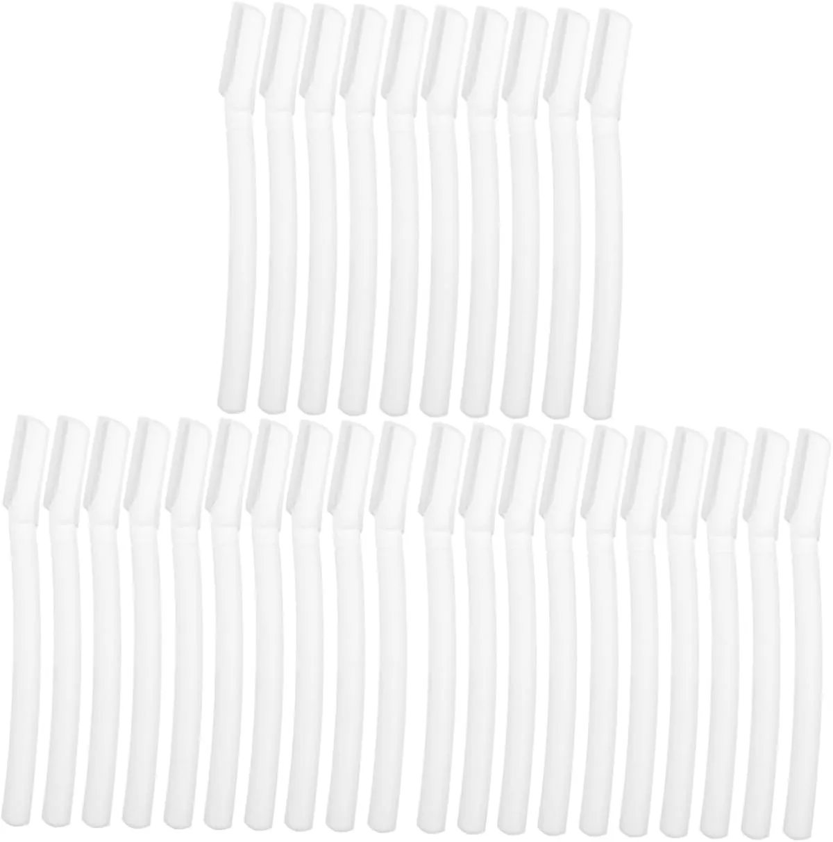 3sets Facial Hair Razors Eyebrow Trimmer Lightweight Hair Removal Tool 10pcs*3