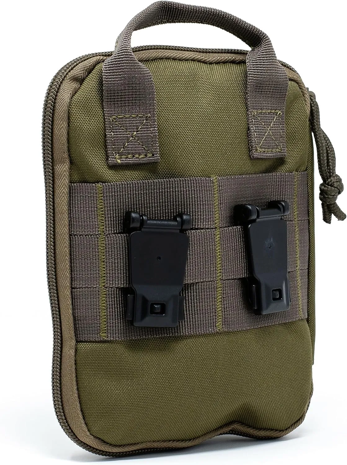 3VGEAR Compact Pocket Organizer - MOLLE Compatible EDC Pouch with Clamshell Opening and YKK Annex Clips - Rugged 600D Water-Resistant Tactical EDC Organizer
