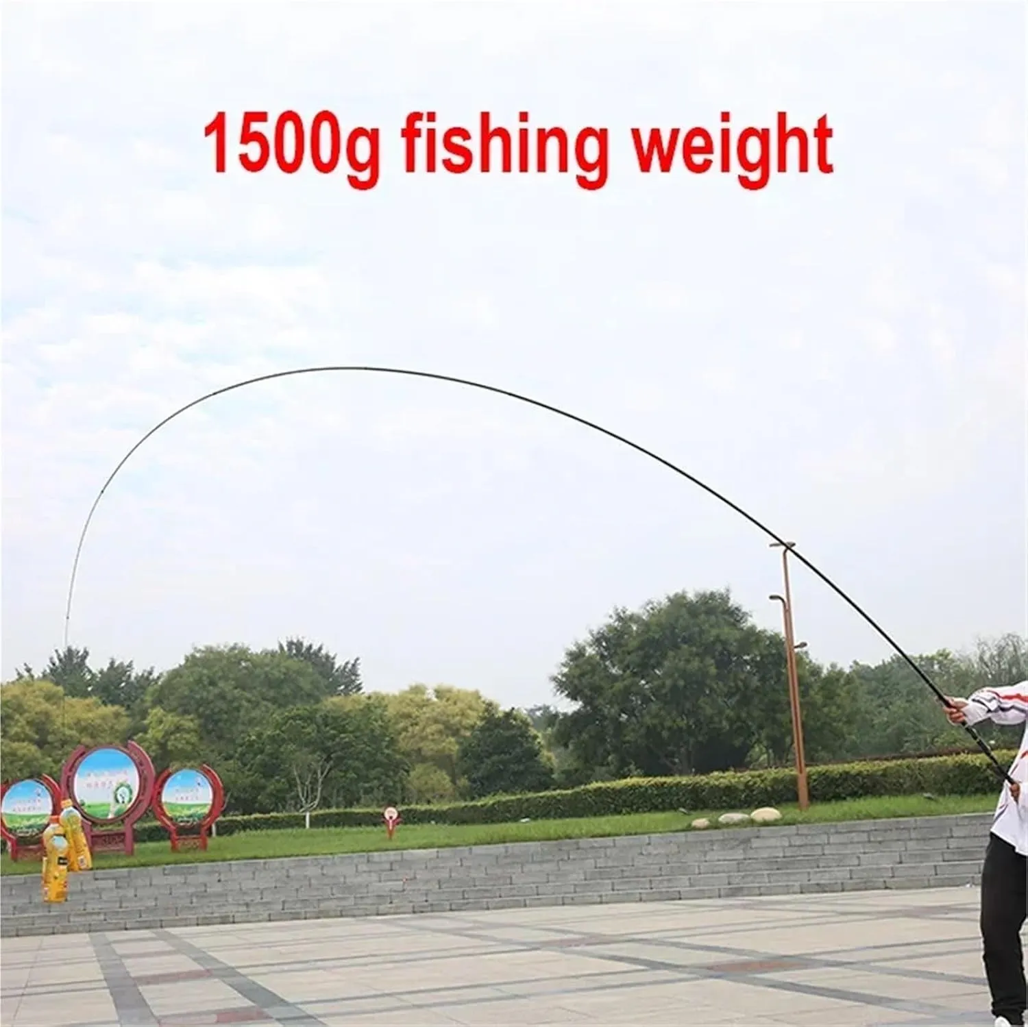 4.5M,5.4M,6.30M,7.2M Adjustable Positioning Fishing Rod Telescopic Portable 40T Carbon Fishing Spinning Ultra Light Hard Rock Rod for Outdoor
