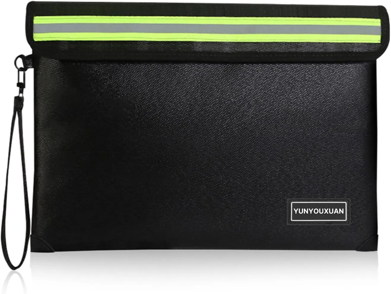 5200°F Fireproof Document Bag with Zipper (11"x7.9"), 8 Layers Fire Insulation, Fire & Water Resistant Storage Organizer Pouch for Cash, Important Papers and Valuables (Small)