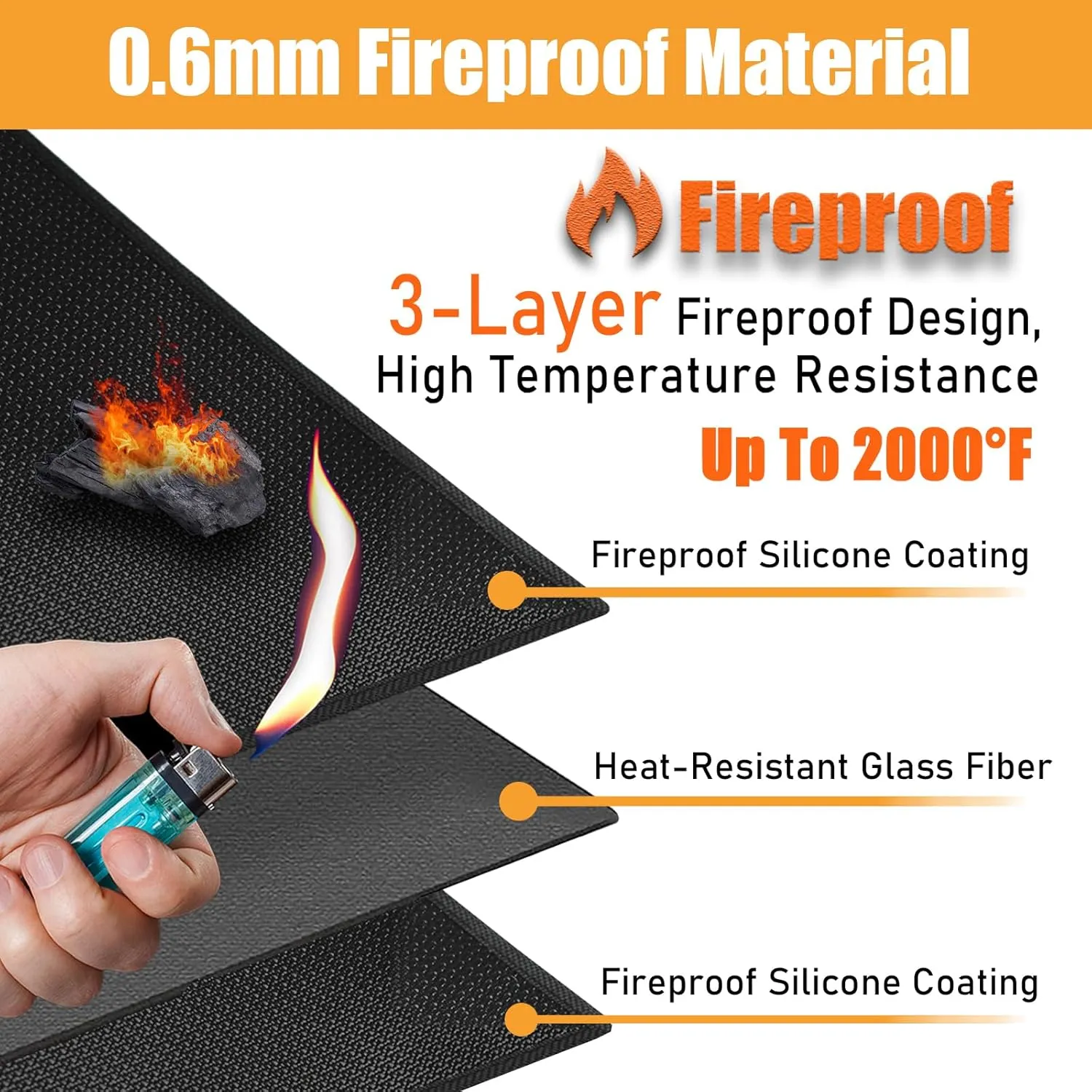 90 x 48 in Extra Large Grill Mat for Outdoor Grill - Grilling Mats for Outdoor Grill to Protect The Deck, Patio, Pavers - Easy to Clean BBQ Mats - 0.6mm