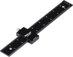 9" Pocket Ruler – Compact CNC Marking Tool for Accurate Woodworking, Joinery, and Layout