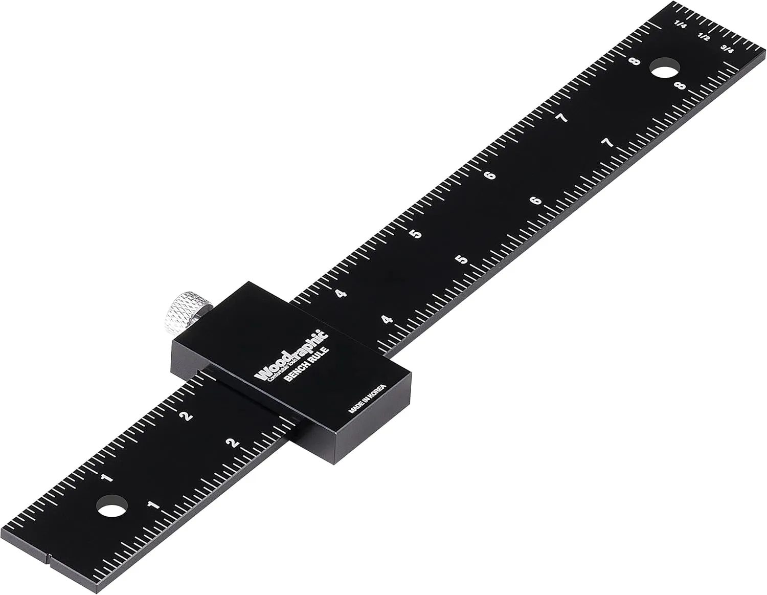 9" Pocket Ruler – Compact CNC Marking Tool for Accurate Woodworking, Joinery, and Layout