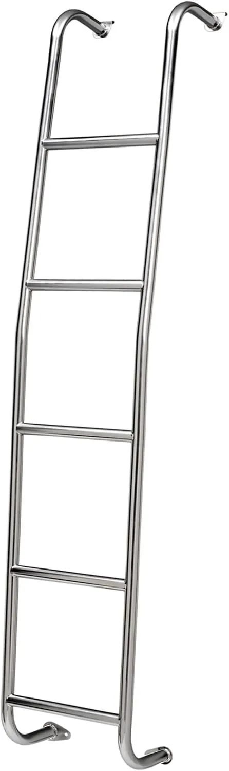 A093PML Stainless Steel 5-Step Van Ladder - Compatible with 2014-25 Ram ProMaster High Roof