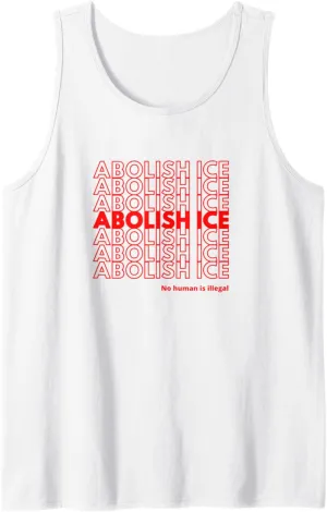 Abolish ICE - Thank You, Have a Nice Day Shopping Bag Tank Top