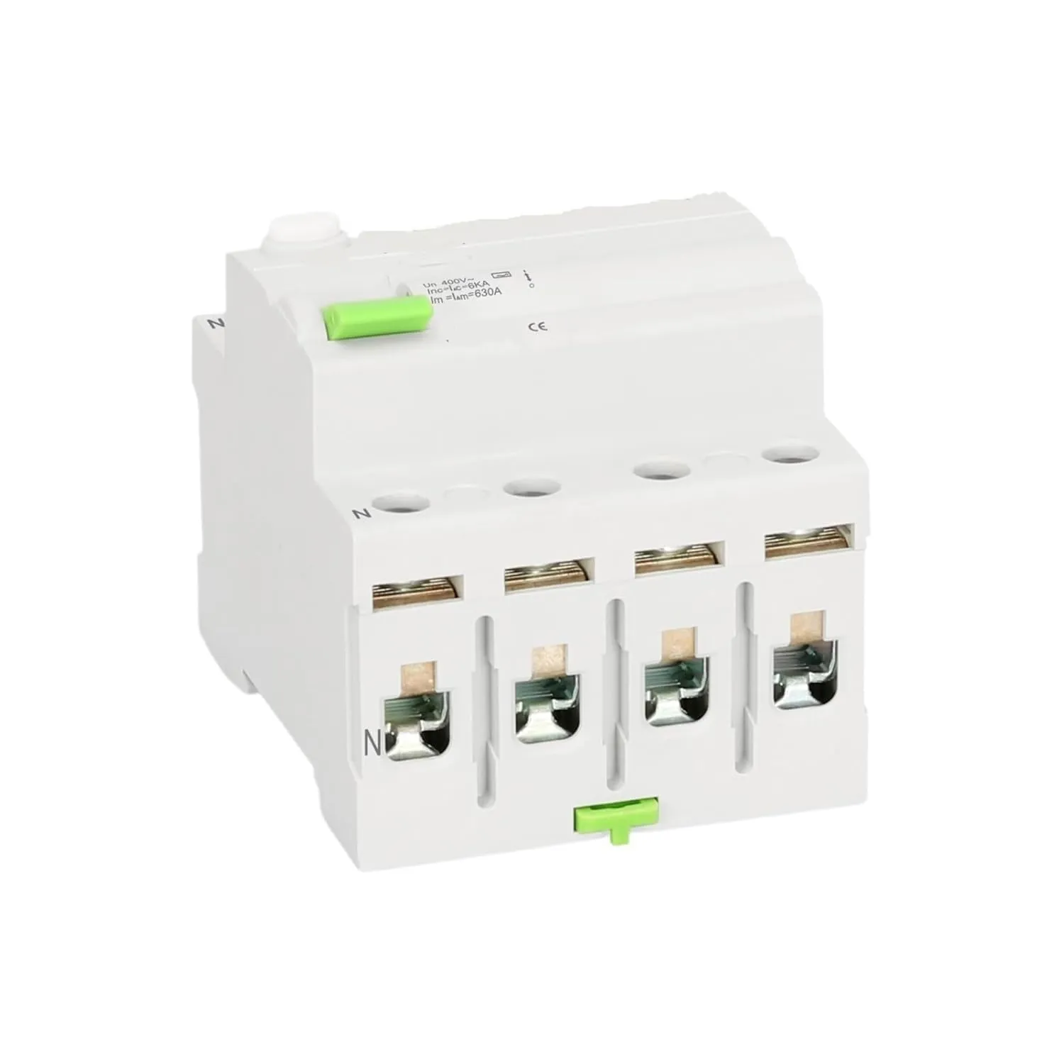 AC Type RCCB Electromagnetic Residual Current Circuit Breaker AC ELCB 4 Pole 16A 25A 40A 63A RCD 30mA 100mA 300mA U(4 Pole 100mA,63A)
