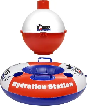 AccuSharp Big Bobber Floating Cooler & Hydration Station Float – Durable, Portable & Lightweight – The Ultimate Floating Drink Companion for Pools, Lakes, Rivers & More